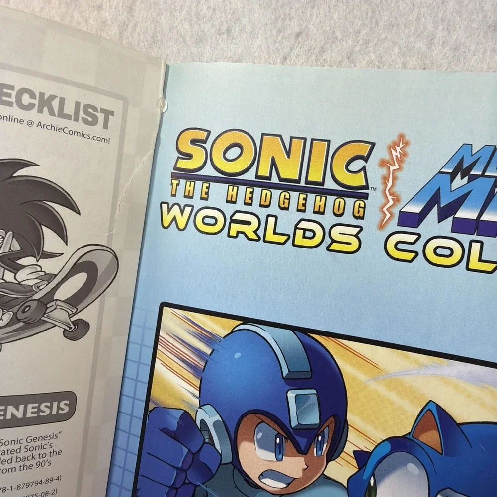 Sonic The Hedgehog / Mega Man: Worlds Collide TPB Volume 1 AND 2   Archie Comics